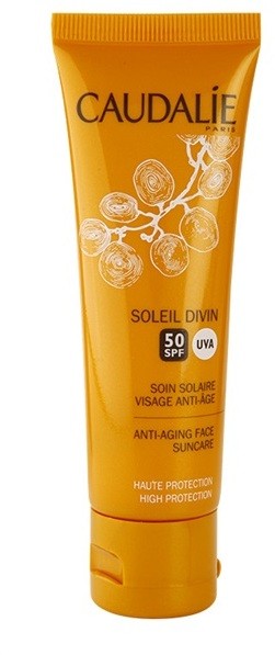 Caudalie Soleil Divin ránctalanító napozókrém SPF 50  40 ml