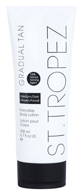 St.Tropez Gradual Tan Classic hidratáló testápoló tej a fokozatos barnulásért árnyalat Medium/Dark 200 ml