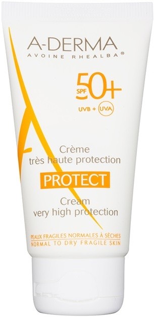A-Derma Protect védő krém normál és száraz bőrre SPF 50+  40 ml