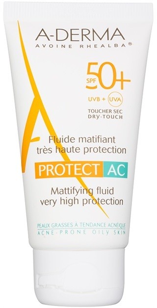 A-Derma Protect AC mattító fluid SPF 50+  40 ml