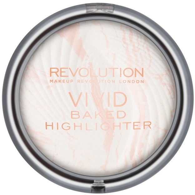 Makeup Revolution Vivid Baked kemencében sült élénkítő púder árnyalat Matte Lights 7,5 g