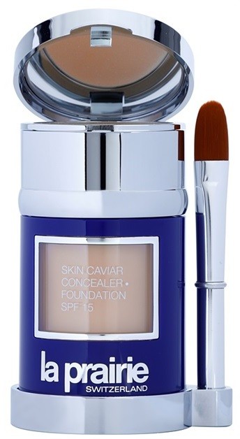 La Prairie Skin Caviar Collection folyékony make-up árnyalat Solei Peche (SPF 15) 30 ml