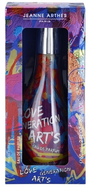 Jeanne Arthes Love Generation Art's eau de parfum nőknek 60 ml
