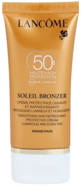 Lancôme Soleil Bronzer Bőr öregedés elleni napkrém SPF 50  50 ml