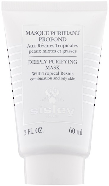 Sisley Tropical Resins  mélyen tisztító maszk kombinált és zsíros bőrre  60 ml