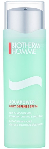 Biotherm Homme Aquapower hidratáló és védő gél SPF 15  75 ml