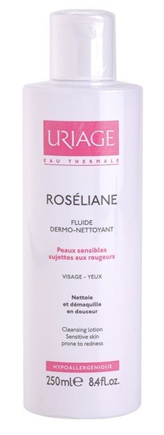 Uriage Roséliane tisztító fluid Érzékeny, bőrpírra hajlamos bőrre  250 ml