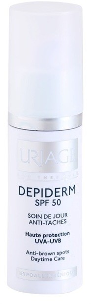 Uriage Dépiderm nappali depigmentáló ápolás SPF 50  30 ml