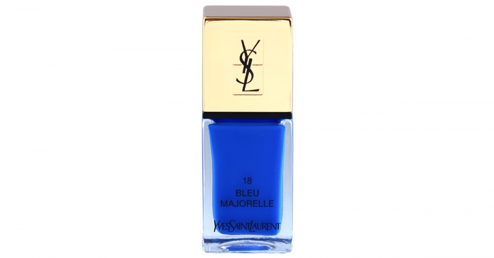 Yves Saint Laurent La Laque Couture körömlakk árnyalat 18 Bleu Majorelle 10 ml