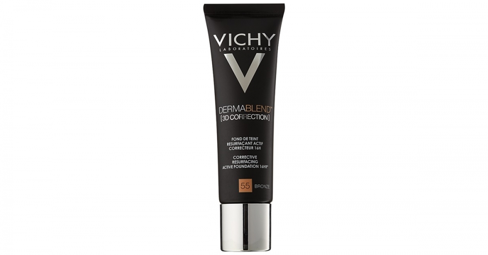 Vichy Dermablend 3D Correction korrekciós kisimító make-up SPF 25 árnyalat 55 Bronze  30 ml