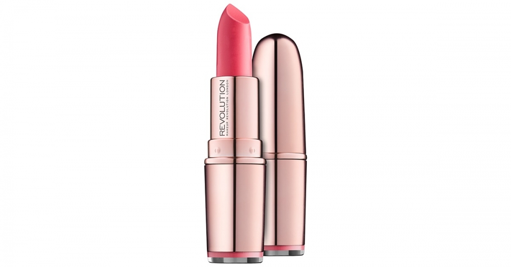 Makeup Revolution Iconic Matte Nude rúzs matt hatással árnyalat Lust 3,2 g
