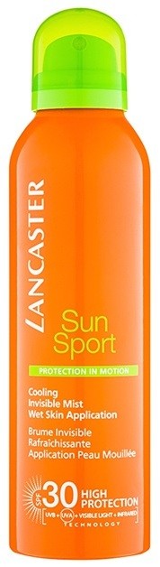 Lancaster Sun Sport hűsítő permet a testre napozáshoz SPF 30  200 ml