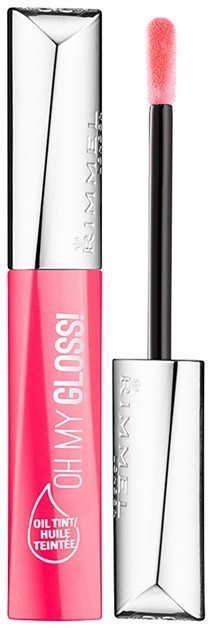 Rimmel Oh My Gloss! Oil Tint olajos szájfény árnyalat 400 Contemporary Coral 6,5 ml