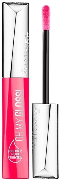 Rimmel Oh My Gloss! Oil Tint olajos szájfény árnyalat 500 Pop Poppy 6,5 ml