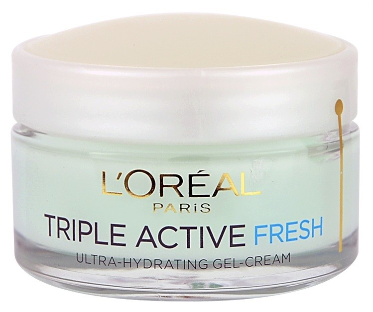 L’Oréal Paris Triple Activ Fresh géles krém normál és kombinált bőrre  50 ml