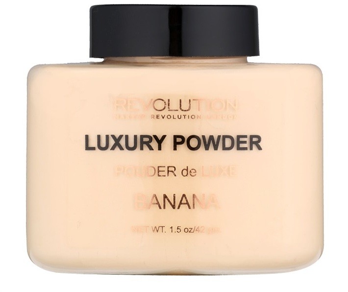 Makeup Revolution Luxury Powder mineral púder árnyalat Banana 42 g