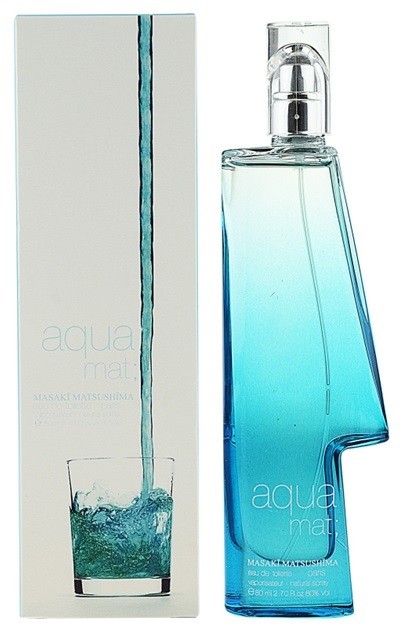 Masaki Matsushima Aqua Mat; Homme eau de toilette férfiaknak 80 ml