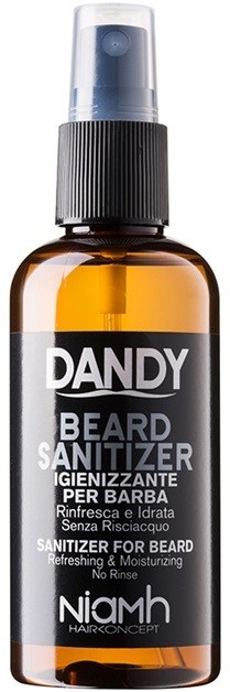 DANDY Beard Sanitizer leöblítést nem igénylő fertőtlenítő spray a haj védelmére  100 ml