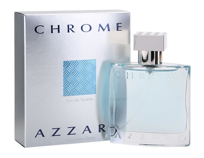 Azzaro Chrome eau de toilette férfiaknak 50 ml