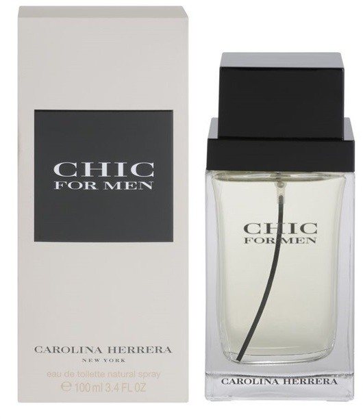 Carolina Herrera Chic For Men eau de toilette férfiaknak 100 ml