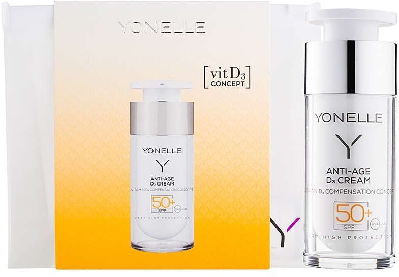 Yonelle Anti - Age D3 védő ránctalanító krém SPF 50+  30 ml