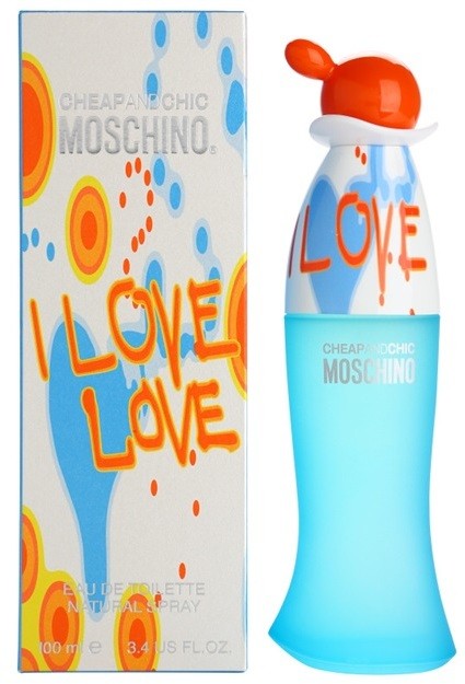 Moschino I Love Love eau de toilette nőknek 100 ml