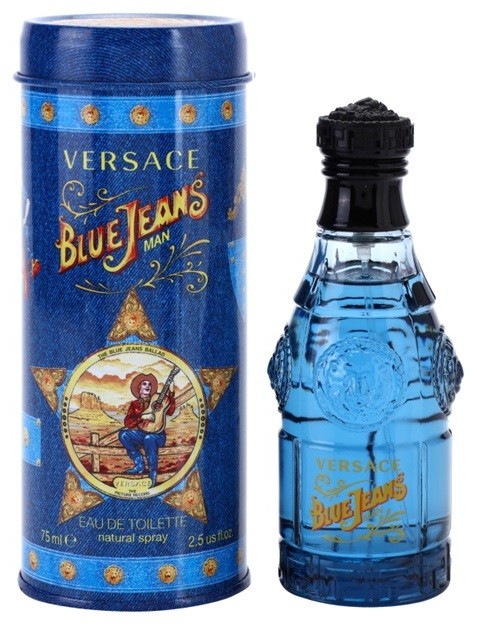 Versace Jeans Blue eau de toilette férfiaknak 75 ml