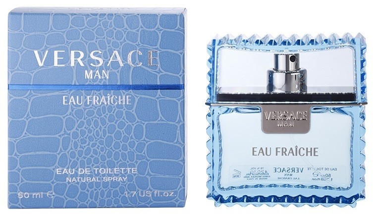 Versace Man Eau Fraîche eau de toilette férfiaknak 50 ml