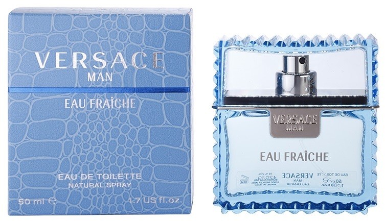 Versace Man Eau Fraîche eau de toilette férfiaknak 50 ml