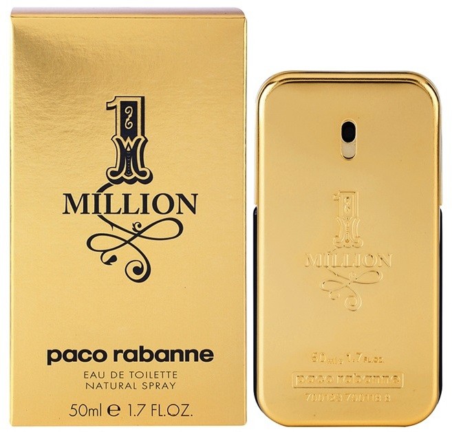 Paco Rabanne 1 Million eau de toilette férfiaknak 50 ml