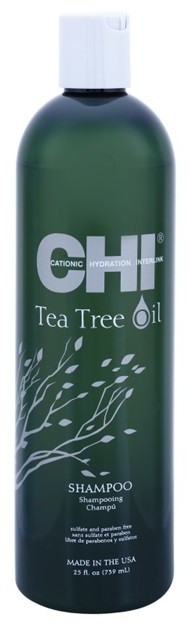 CHI Tea Tree Oil sampon zsíros hajra és fejbőrre  739 ml