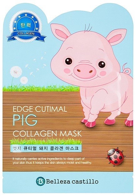 Belleza Castillo Edge Cutimal Pig arcmaszk kollagénnel  25 g