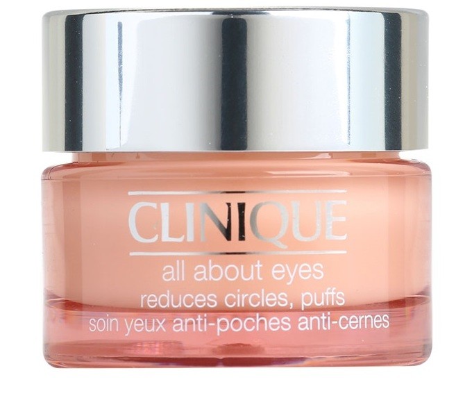 Clinique All About Eyes szemkrém a duzzanatokra és a sötét karikákra  15 ml