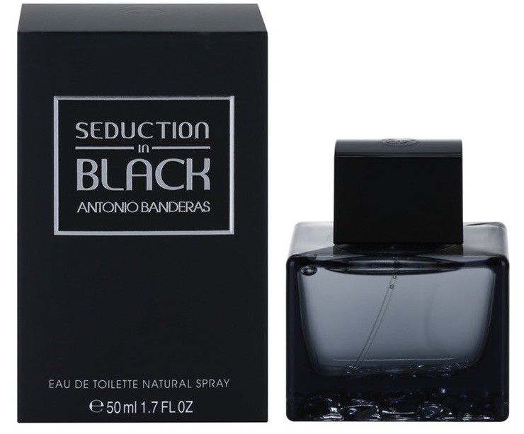 Antonio Banderas Seduction in Black eau de toilette férfiaknak 50 ml