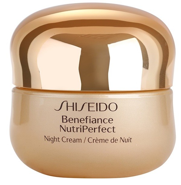Shiseido Benefiance NutriPerfect revitalizáló éjszakai krém a ráncok ellen  50 ml