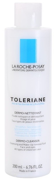 La Roche-Posay Toleriane nyugtató sminklemosó emulzió intoleráns bőr  200 ml