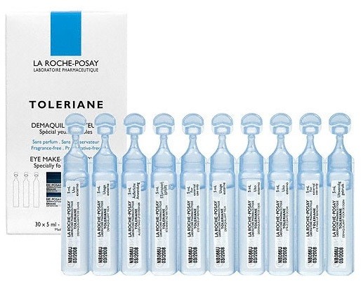 La Roche-Posay Toleriane szemlemosó intoleráns bőr  30x5 ml