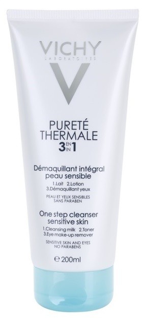 Vichy Pureté Thermale szemfestékoldó emulzió 3 az 1-ben  200 ml