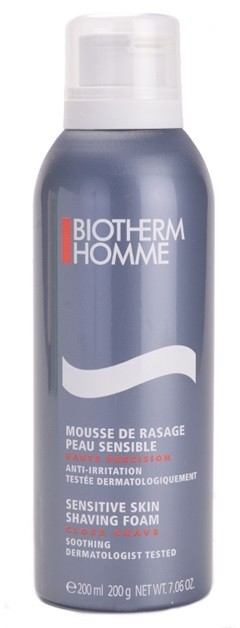 Biotherm Homme borotválkozási hab az érzékeny arcbőrre  200 ml