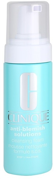 Clinique Anti-Blemish Solutions tisztító hab problémás és pattanásos bőrre  125 ml