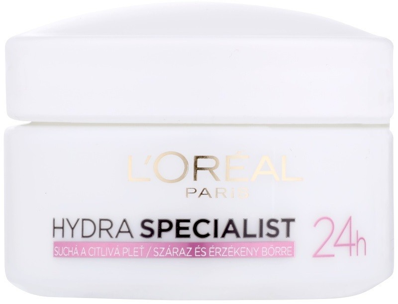 L’Oréal Paris Hydra Specialist nappali hidratáló krém az érzékeny száraz bőrre  50 ml