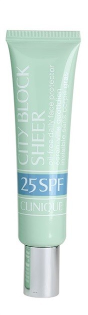 Clinique City Block Sheer védőkrém az egész arcra SPF 25  40 ml