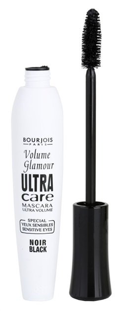 Bourjois Mascara Volume Glamour Ultra-Care szempillaspirál a dús pillákért árnyalat 11 Noir 12 ml
