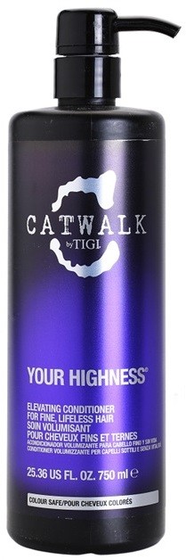 TIGI Catwalk Your Highness kondicionáló dús hatásért  750 ml