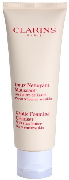 Clarins Cleansers finoman tisztító hab az érzékeny száraz bőrre  125 ml