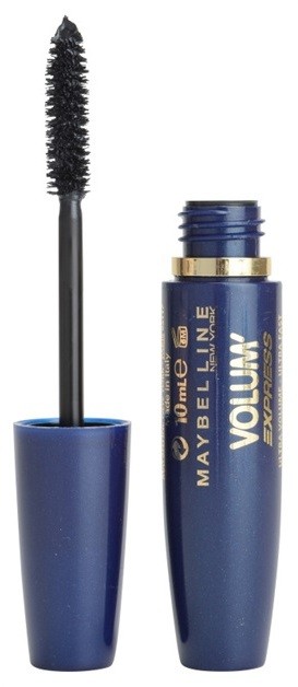 Maybelline Volum’ Express The Colossal szempillaspirál a dús és szétválasztott pillákért árnyalat Black 10 ml