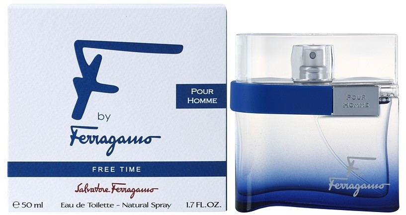 Salvatore Ferragamo F by Ferragamo Free Time eau de toilette férfiaknak 50 ml