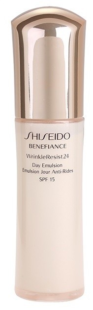 Shiseido Benefiance WrinkleResist24 ránctalanító emulzió SPF 15  75 ml