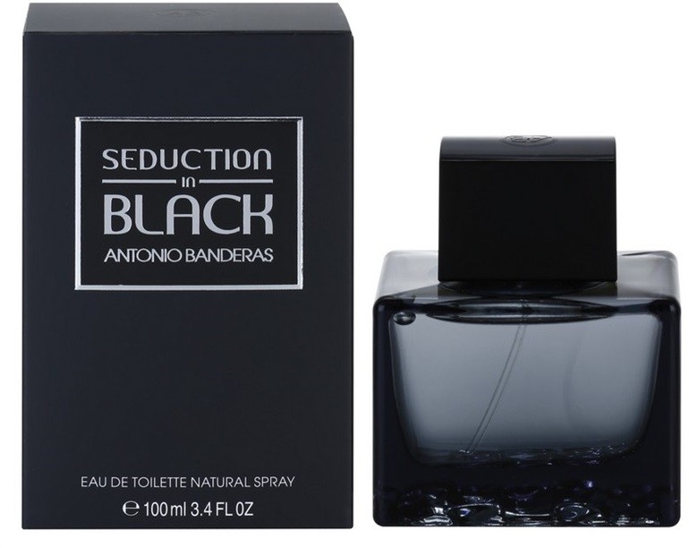 Antonio Banderas Seduction in Black eau de toilette férfiaknak 100 ml