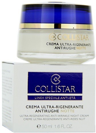 Collistar Special Anti-Age éjszakai ránctalanító krém érett bőrre  50 ml